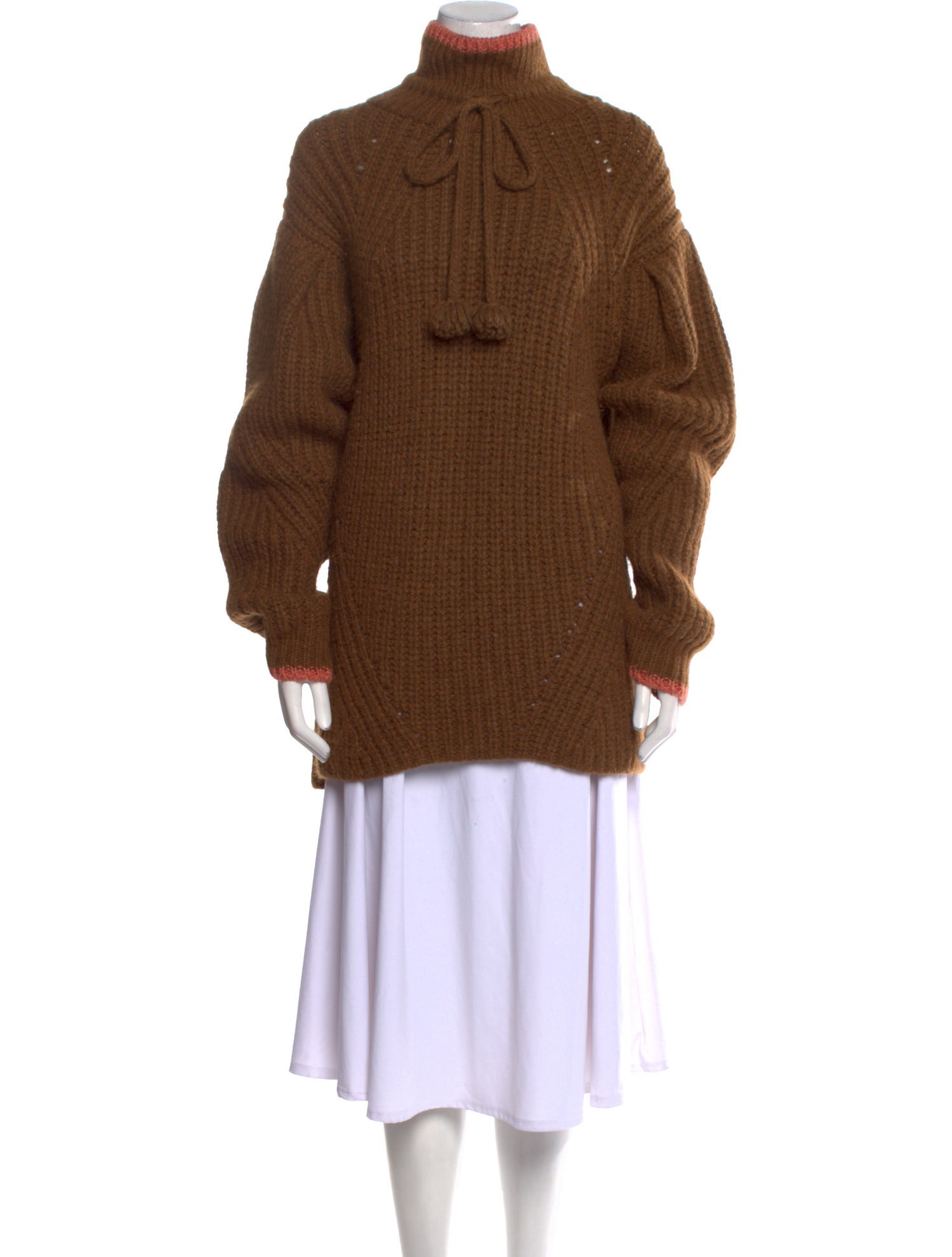 Ulla Johnson Baby Alpaca Mock Neck Sweater